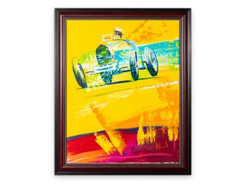 Bugatti Type 35 Oil Painting