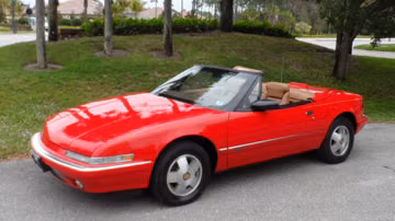 Buick Reatta Convertible, 1990