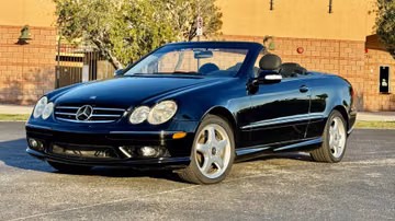 Mercedes-Benz CLK500 Convertible, 2004