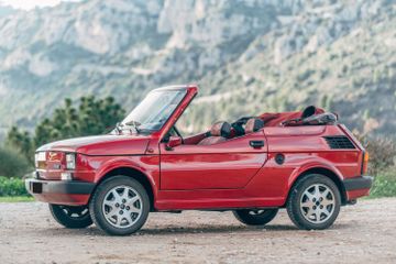 Fiat 126 Bis cabriolet de plage, 1999
