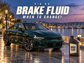 When to change brake fluid in a Kia K5