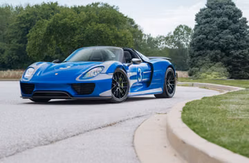 Porsche 918 'Weissach' Spyder VIN. WPOCA2A18FS800846, 2015