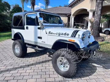 JEEP CJ7 CUSTOM SUV, 1985