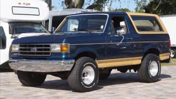 Ford Bronco, 1990