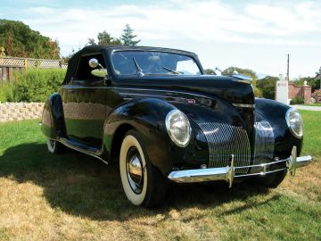 Lincoln Zephyr Convertible Coupe, 1939