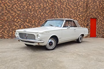 PLYMOUTH VALIANT CONVERTIBLE, 1963