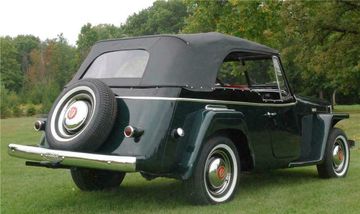 WILLYS JEEPSTER CONVERTIBLE, 1949