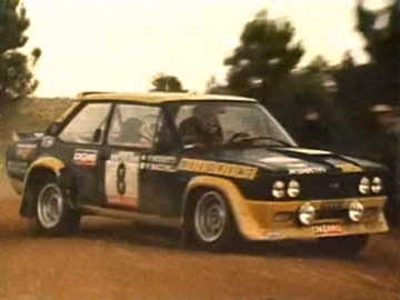 Fiat-Abarth 131 Rally in Appointment at Penha (1978)