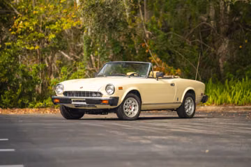 Fiat 124 Spider 2000, 1982