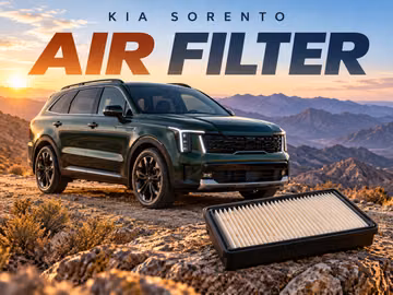 Когда заменять воздушный фильтр двигателя Kia Sorento
