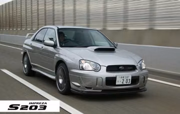 Subaru Impreza S203 (Mk II) specs