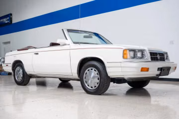 Dodge 600 Convertible, 1986