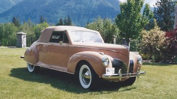 Lincoln Zephyr Convertible Coupe, 1941