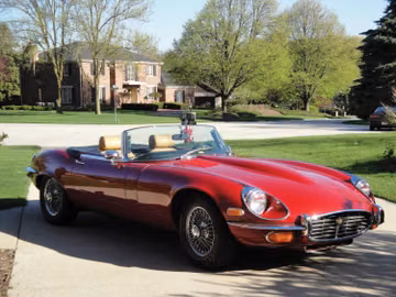 Jaguar E-Type Series 3 V-12 Roadster, 1972