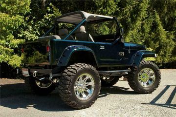 JEEP WRANGLER CUSTOM SUV, 1991