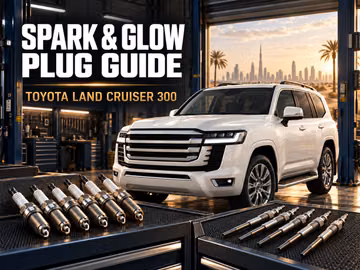 When Should You Replace Spark Plugs and Glow Plugs in a Toyota Land Cruiser 300?