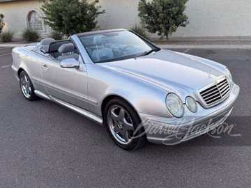 MERCEDES-BENZ CLK430 CABRIOLET, 2002