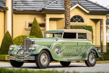 Pierce-arrow Twelve Convertible Sedan, 1933