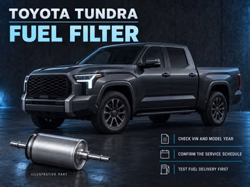 كم مرة ينبغي استبدال فلتر الوقود في Toyota Tundra؟