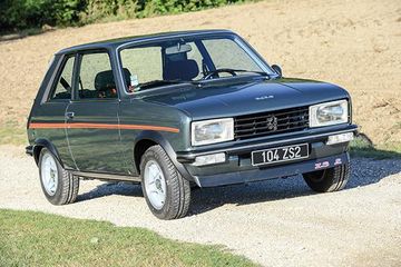 Peugeot 104 ZS 1.4 (72 PS) specs