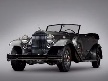 Packard 906 Individual Custom Twin Six Convertible Sedan by Dietrich, 1932