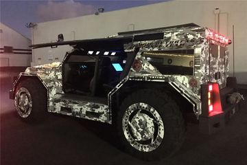 HUMMER H1 CUSTOM SUV, 2000