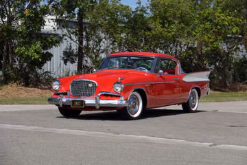 كوبيه Studebaker Golden Hawk موديل 1957
