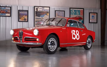 Alfa Romeo Giulietta Sprint Veloce Alleggerita, 1956
