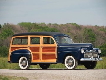 Ford Super Deluxe V8 Station Wagon, 1942
