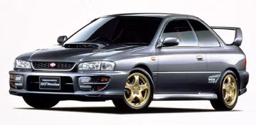 Subaru Impreza WRX Type R STI (GC8 280 PS) specs