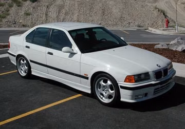 BMW M3 (E36 286 PS 4 door) specs