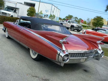CADILLAC ELDORADO BIARRITZ CONVERTIBLE, 1959