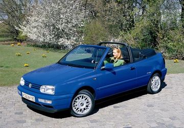 VW Golf 1.8 Cabrio (Mk II) specs