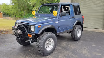 Suzuki Samurai, 1987