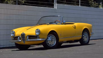 Alfa Romeo Giulietta Spider, 1958