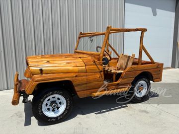 WILLYS JEEP CUSTOM TOPLESS SUV, 1956