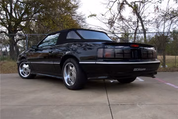 FORD MUSTANG ASC MCLAREN CONVERTIBLE, 1988