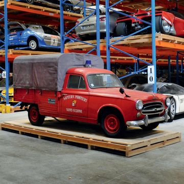 Peugeot 403 U8 Camionnette Bâchée Ex-pompiers, 1959
