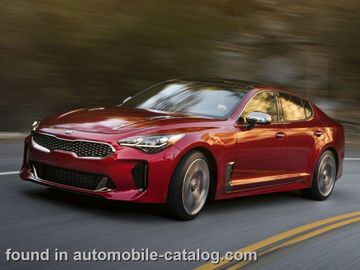 Kia Stinger (2.0L) specs