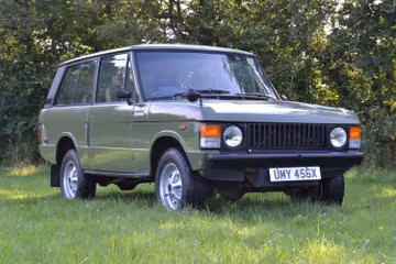 Range Rover Two Door Classic, 1981