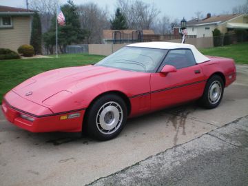 Chevrolet Corvette Convertible, 1987