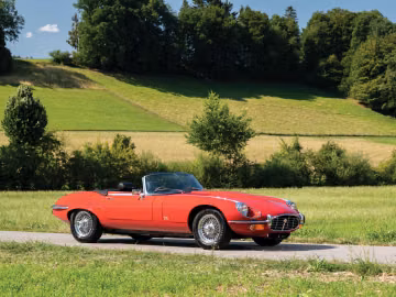 Jaguar E-Type Series 3 V-12 Roadster, 1973