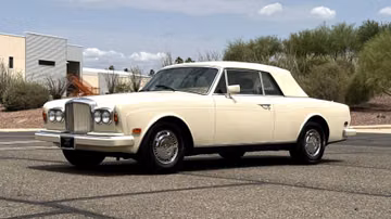 Bentley Continental Convertible, 1991