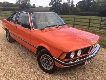 BMW 320i Baur Convertible, 1982