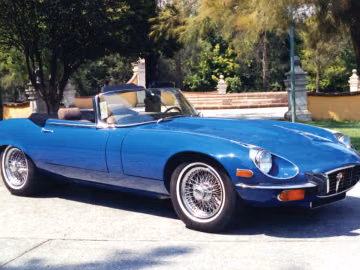 Jaguar E-Type Series 3 V-12 Roadster, 1973