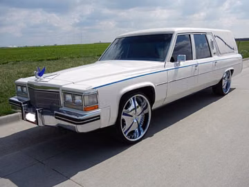 Cadillac Fleetwood Hearse, 1984