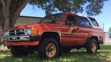Toyota 4 Runner, 1985