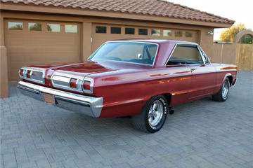 Plymouth Sport Fury Custom, двухдверный хардтоп, 1966 год