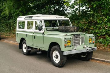 Land Rover Srs 3 109' Safari and Sankey trailer, 1971