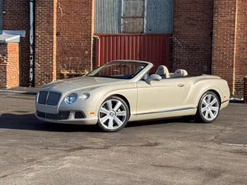 Bentley Continental GT Convertible, 2012